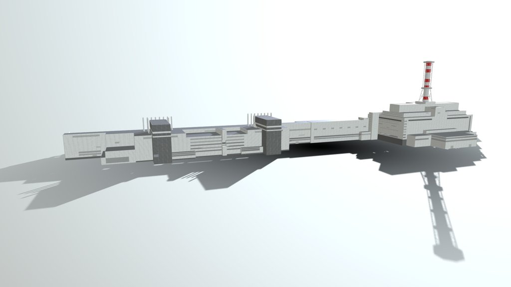 Чернобыльская аэс Диорама. Ночник чаэс Макет купить в Москве Хобби и отдых Авито