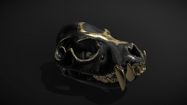 Tigerskull 3D Model