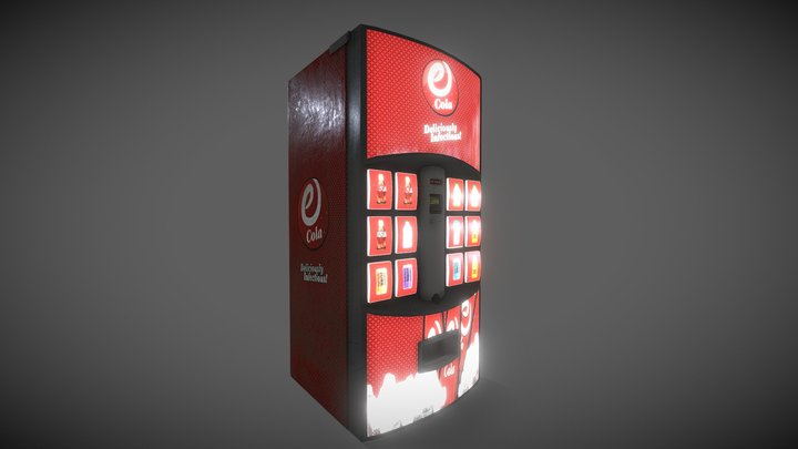GTA themed Vending Machine 3D Model