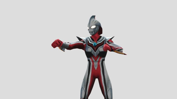 ウルトラマンネクサス |Ultraman Nexus 3D Model