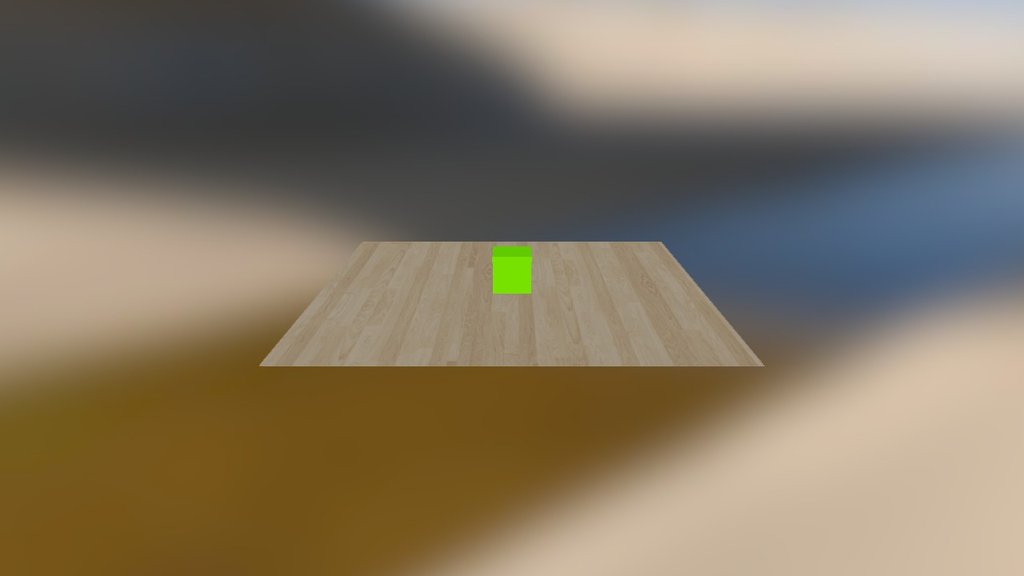ground with cube - 3D model by simlab [dc8ef73] - Sketchfab