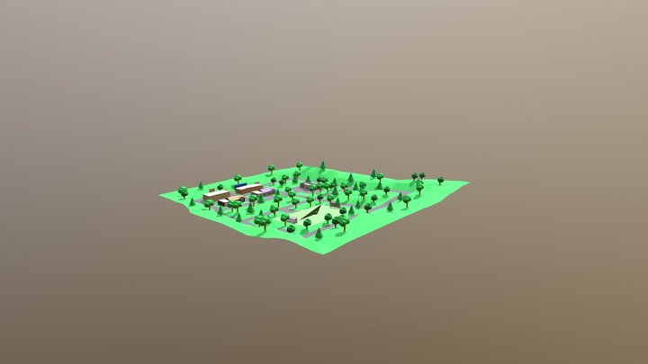 Tiny City 3D Model