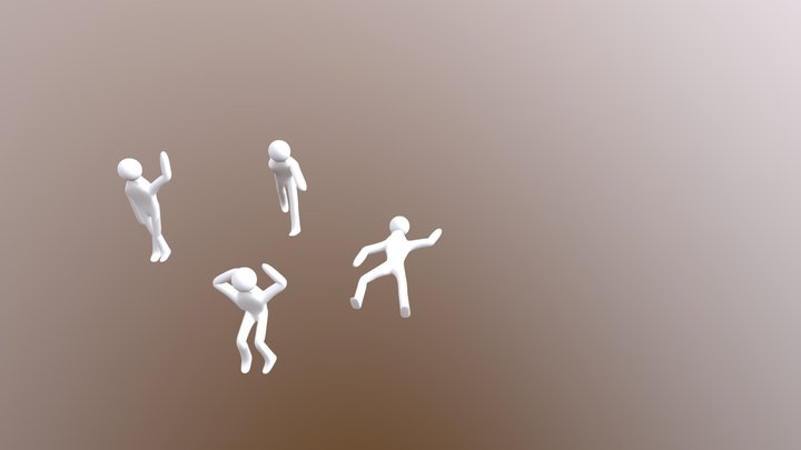 Stickmanmoods 3D Model
