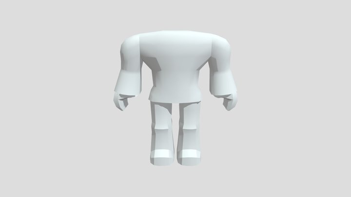 PC Computer - Roblox - Robloxian 20 3D Model