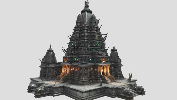 ※_Historic_𝕏_Temple_Ⅰ᛫※ – Modèle 3D gratuit STL