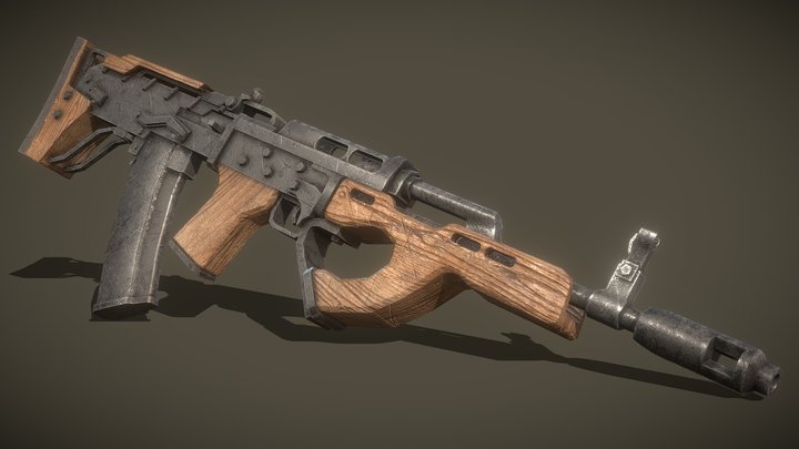 Buldog - Metro Exodus (LowPoly) 3D Model