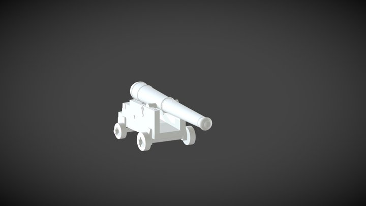 Cannon Model 3D Model