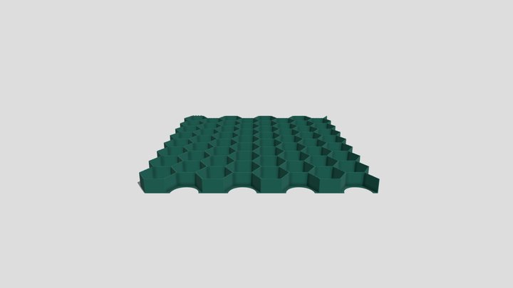 gravel grid 3D Model