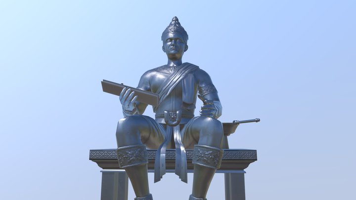 King Ramkumhaeng 3D Model