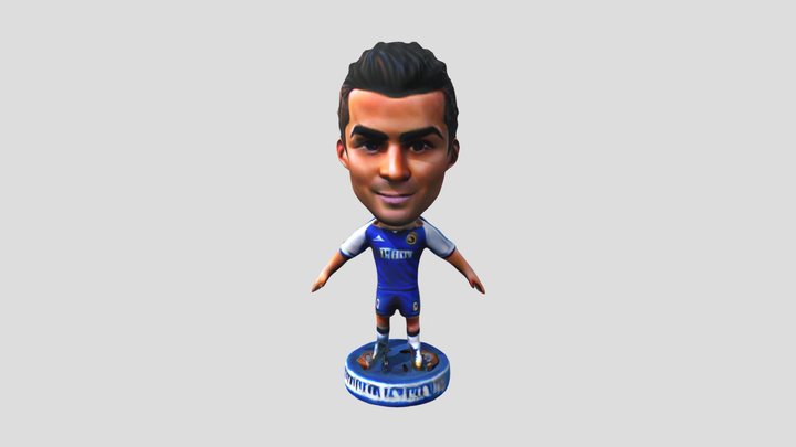 Cristiano Ronaldo Bobblehead 3D Model