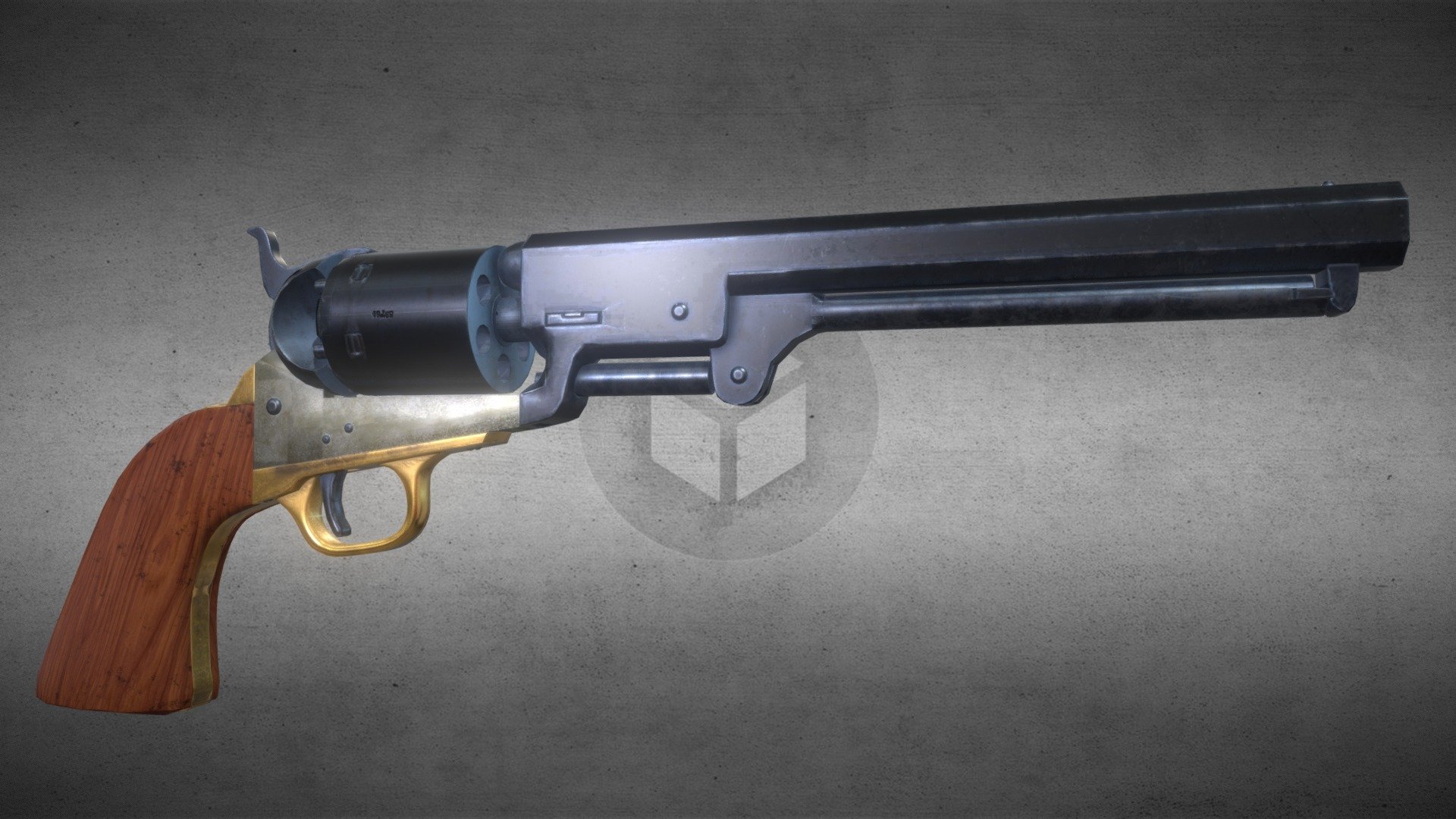 Colt 1851 Navy - free model