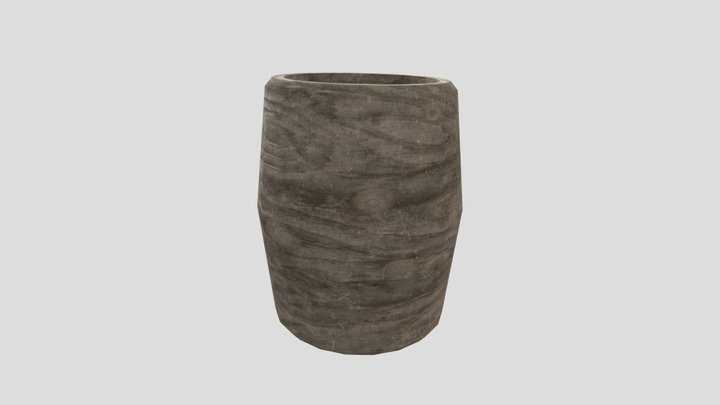 My first barrel. 3D Model