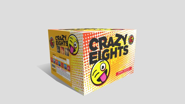 Crazy Eights 3D Model