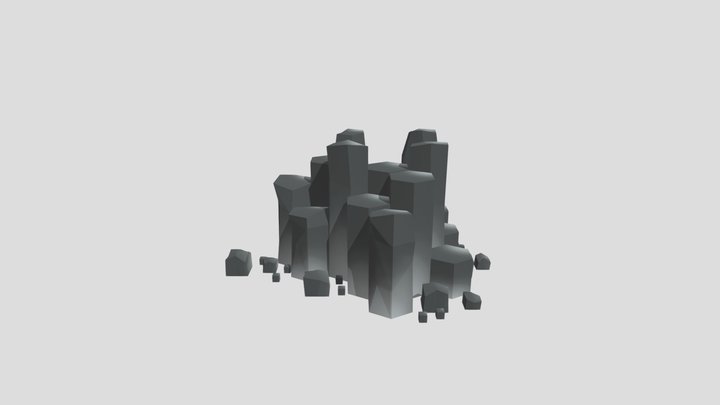 玄武岩群 3D Model