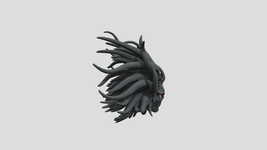 Dragon Head by Tripo