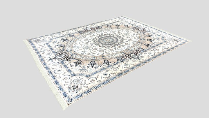 Persian Nain Carpet – Free 3D Model STL