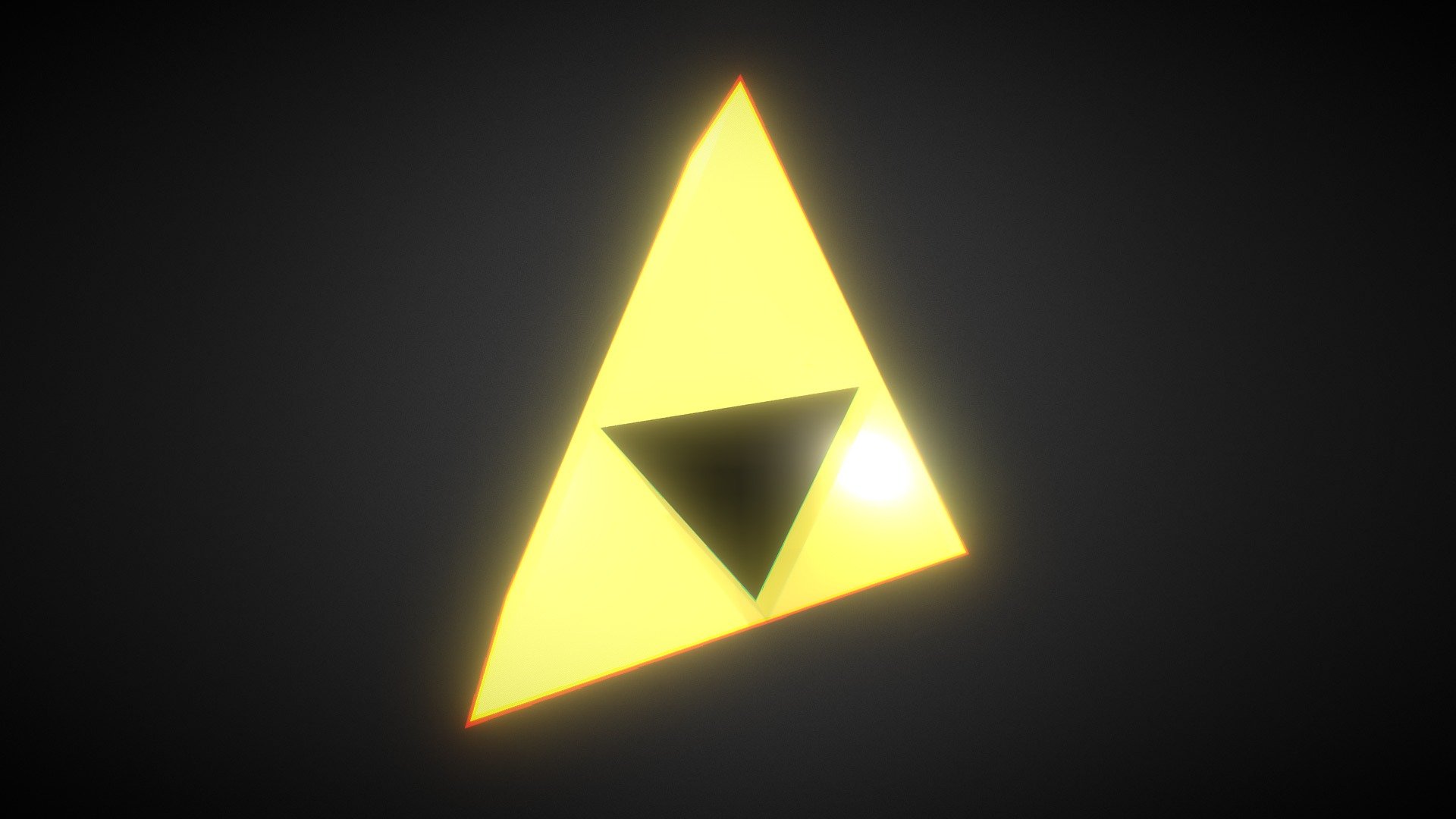 Triforce - Download Free 3D model by Ludus101 [dc99bb4] - Sketchfab