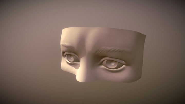 Day 8 Eyes 3D Model