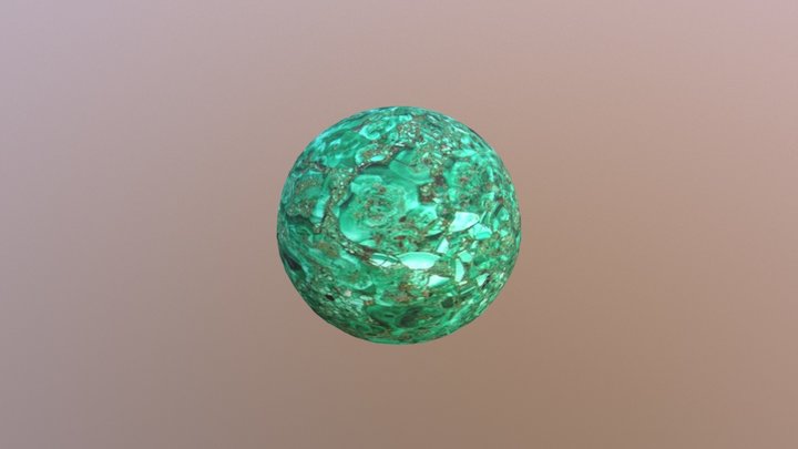Green Marble 3D Model