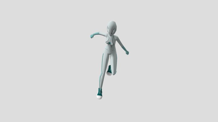Spider Person 3D Model