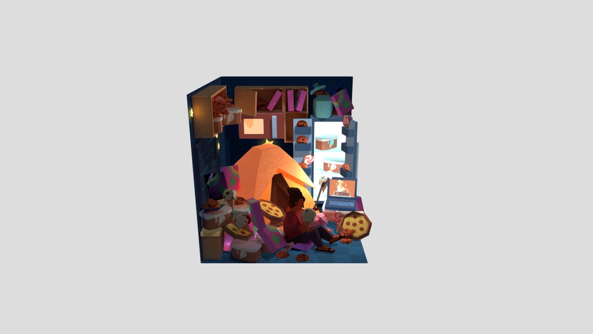 Kitchen Campout