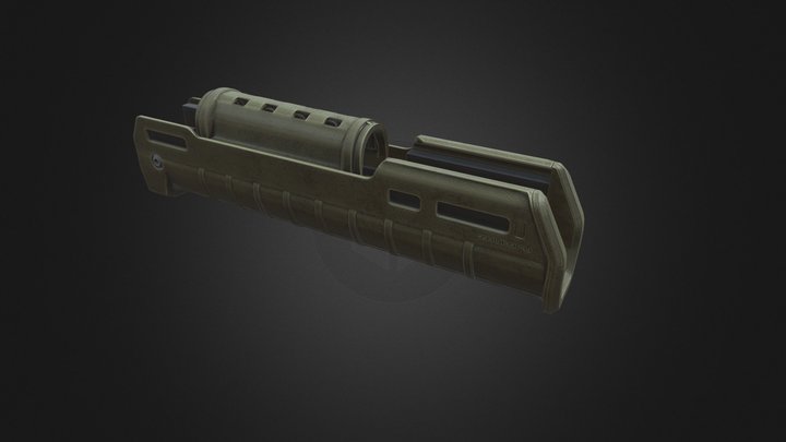 Magpul Zhukov-U 3D Model