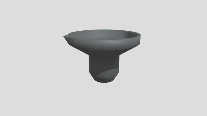 Cresset Lamp 3D Model