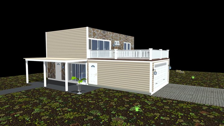 Paal Bergsvei 9 - Svetlana Mindru 3D Model