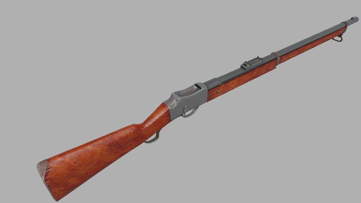Martini Henry rifle – Modelo 3D gratuito STL