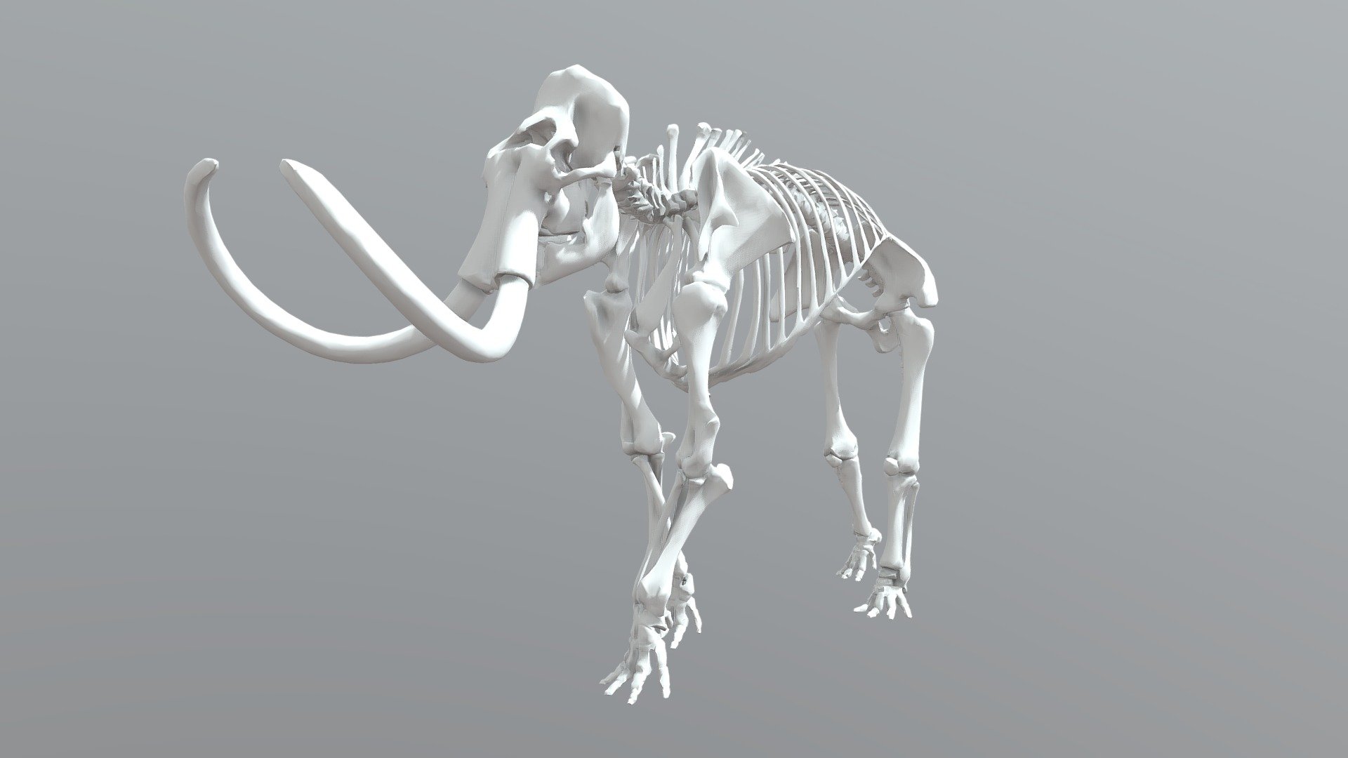 Frozen Undead Mammoth - Tjornir, 3D models download