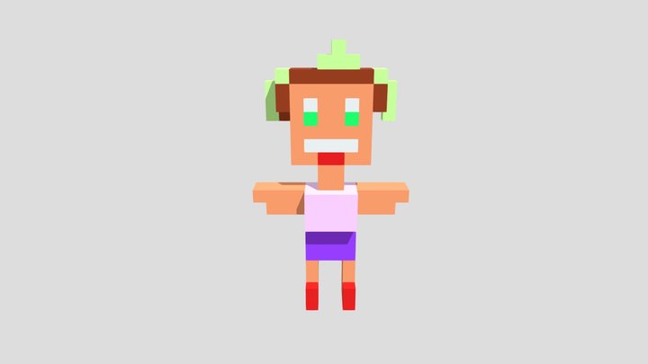 Chilindrina 3D Model