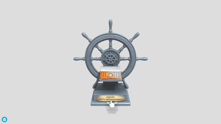 Ship Wheel Trophy - Hunyuan vs SupaVoxel