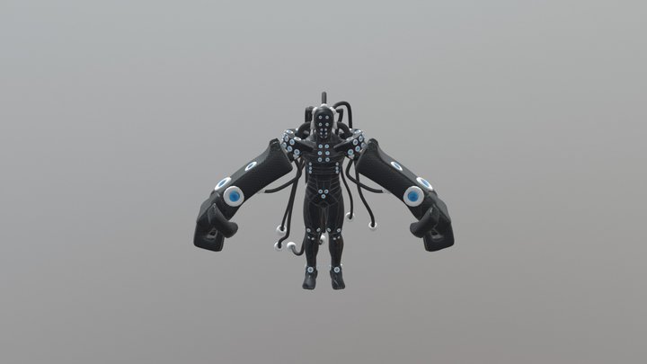 Gantz exoskeleton 3D Model