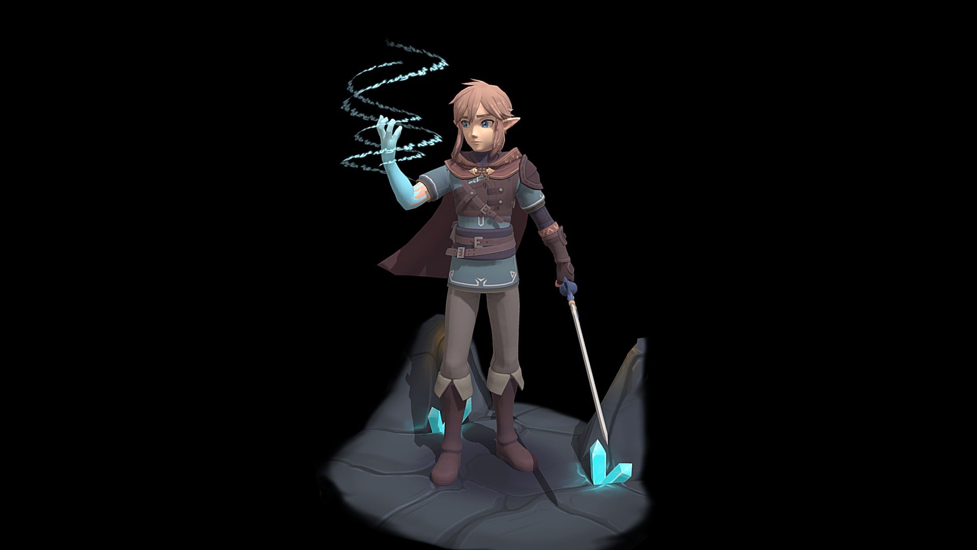 Link - Breath Of The Wild - Download Free 3D model by None (@cyberdan ...
