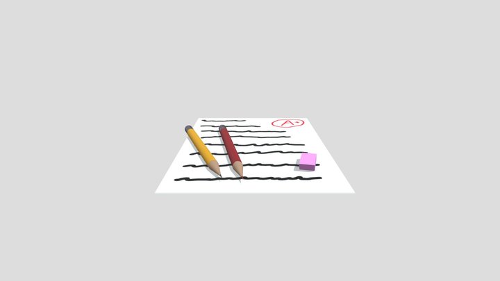 Daily Model #26: Free Draw (School Supplies)