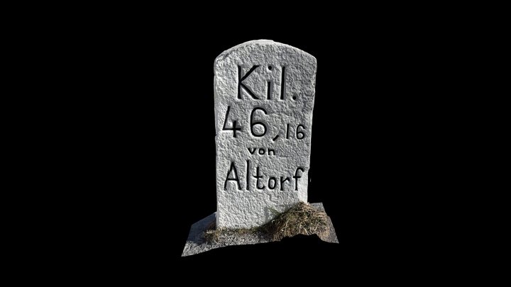 Milestone Oberalppass Km 46,16 von Altdorf - Km… – Modelo 3D gratuito STL