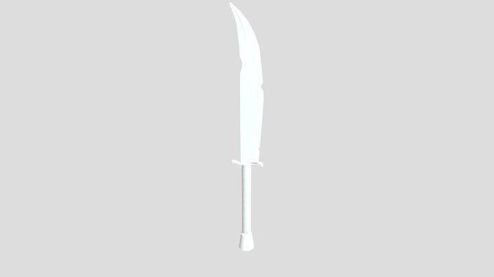 Pirate cutlass 3D Model