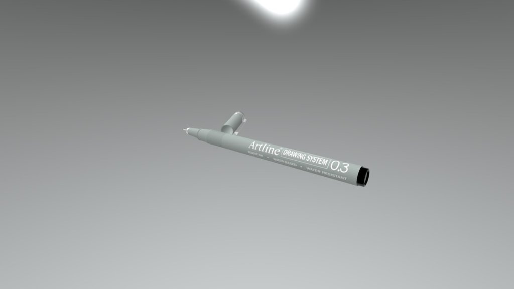Artline Pen Modelling