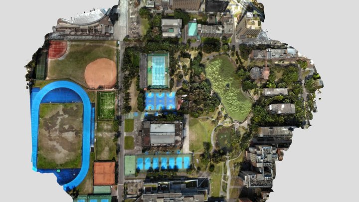 NTU Campus 台灣大學校園 2019 3D Model