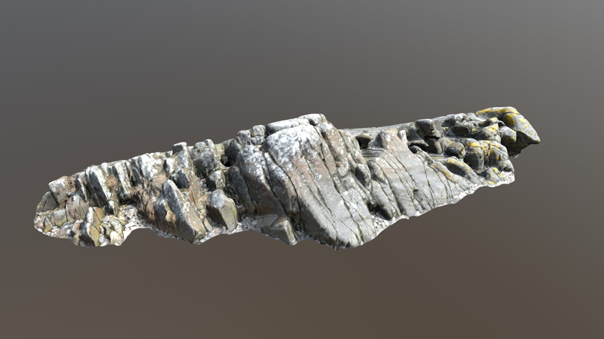 3D model Nature Rock Cliff T - This is a 3D model of the Nature Rock Cliff T. The 3D model is about a close up of a snake.