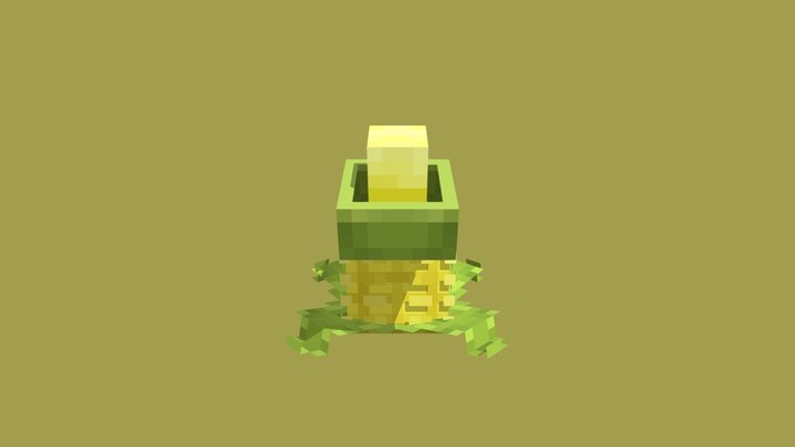 Zombie Plants vs Zombies 3D model 3D printable