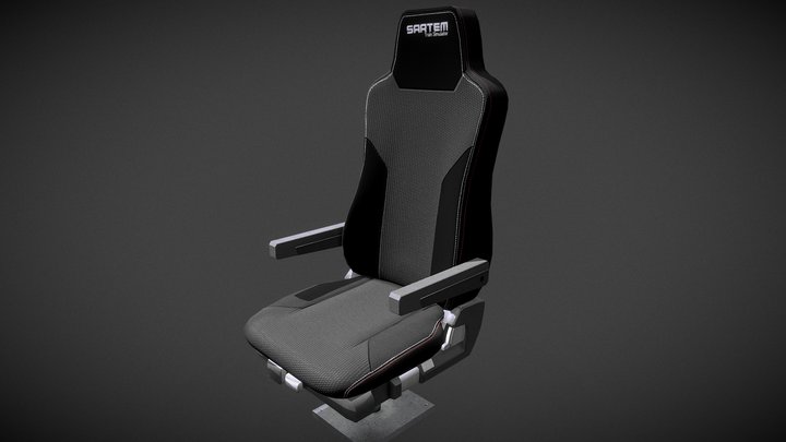 Sartem_TrainChair 3D Model