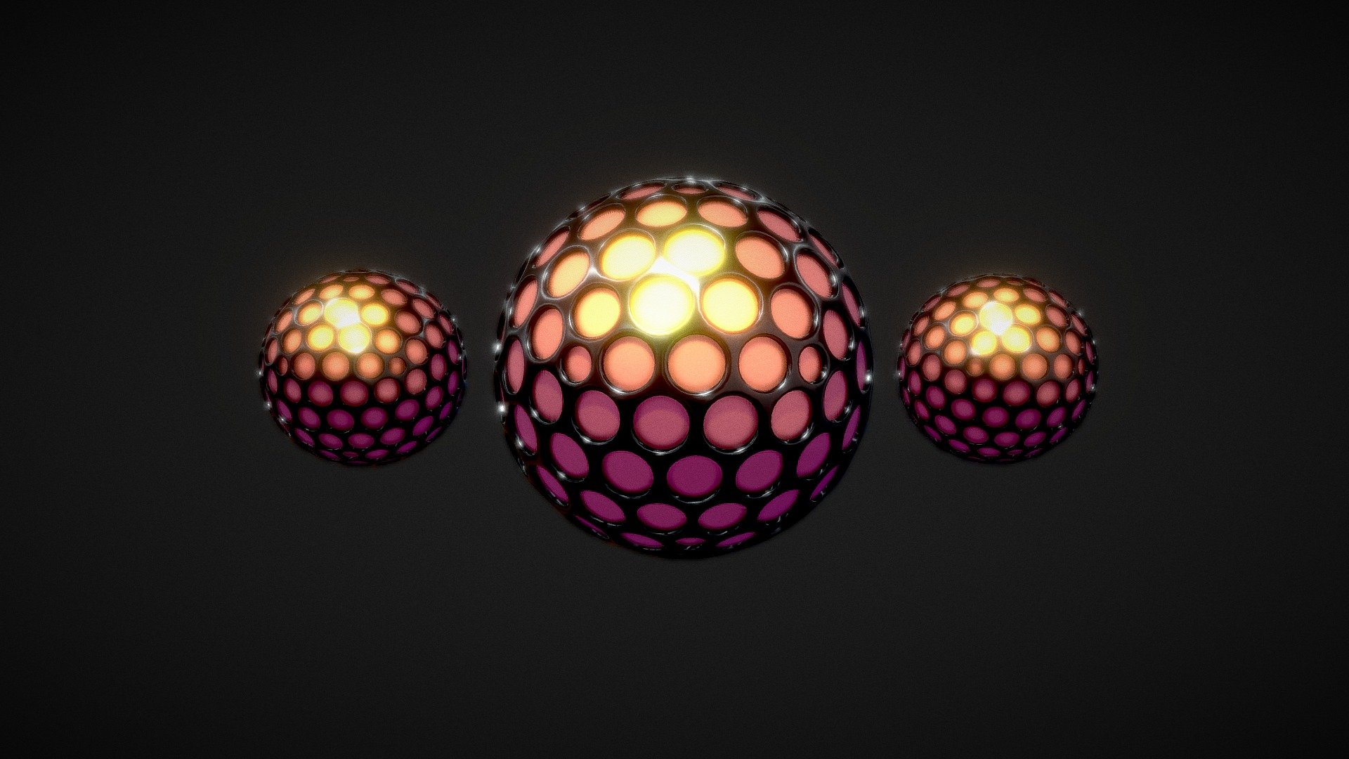 Spherical (+Beveled Holes)
