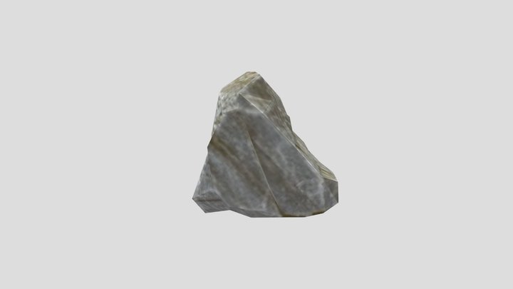 Medium Rock 3D Model