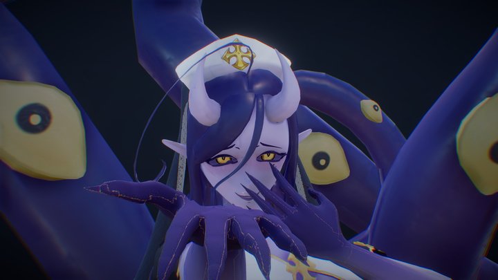 Eldritch Mommy Ariagnyx Lovecraft 3D Model