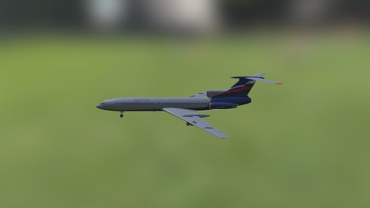Tu154 – Modello 3D gratuito STL