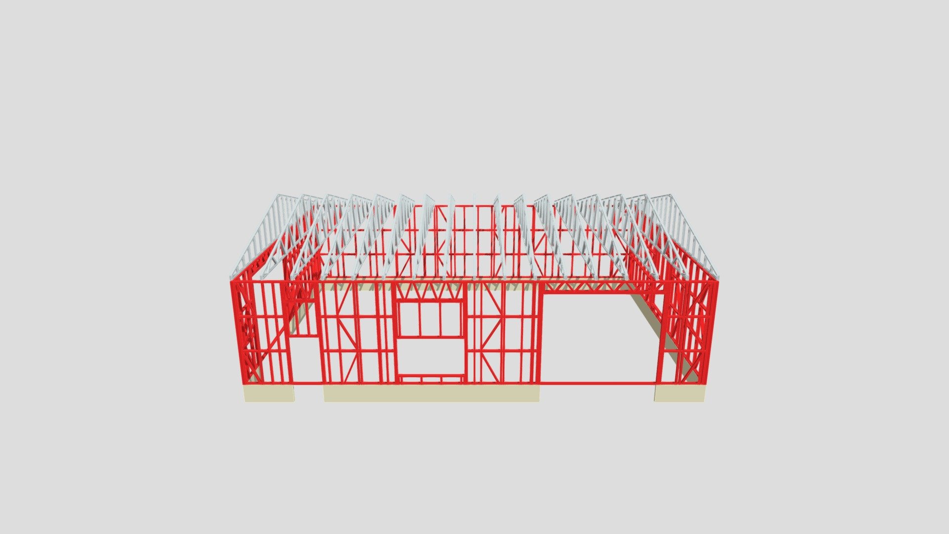 BC R1 - 3D model by Steel Frame Solutions Limited (@sfs_ltd) [dca49a0 ...