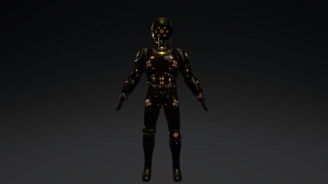 Starwars Character Design : Stalktrooper 3D Model