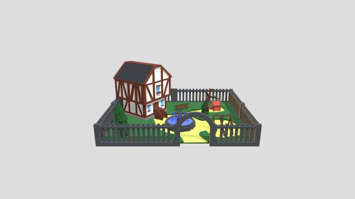Maison de vacances 3D Model