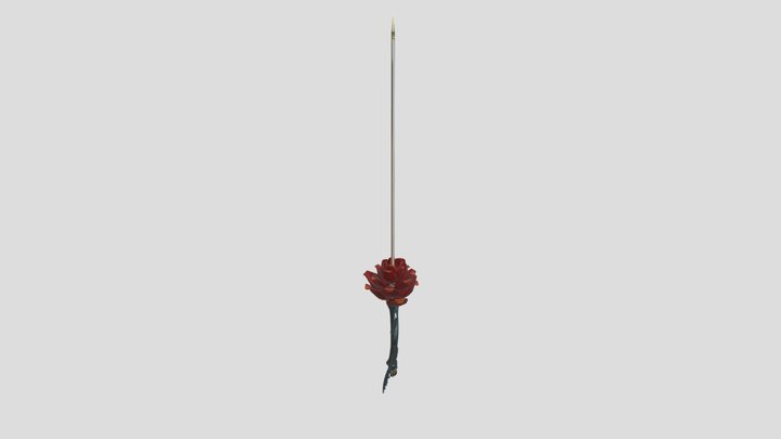 Rose Rapier 3D Model